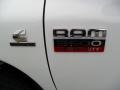 2007 Bright White Dodge Ram 3500 SLT Quad Cab 4x4 Dually  photo #8