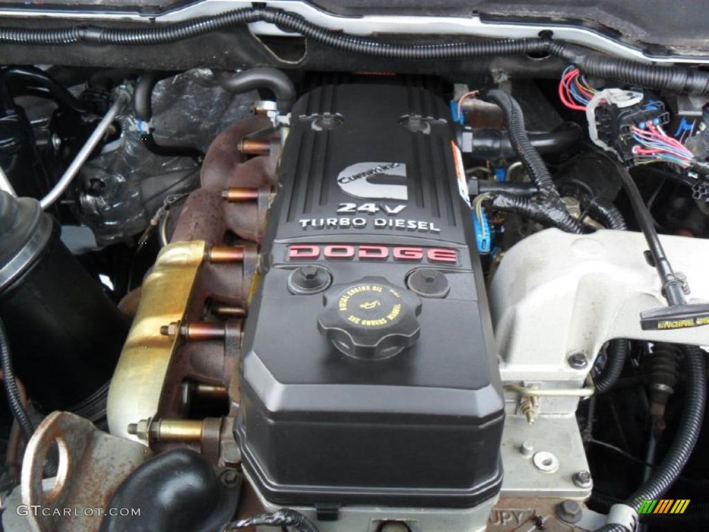 2007 Dodge Ram 3500 SLT Quad Cab 4x4 Dually 5.9 Liter OHV 24-Valve Turbo Diesel Inline 6 Cylinder Engine Photo #43946811