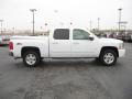 2009 Summit White Chevrolet Silverado 1500 LTZ Crew Cab 4x4  photo #4