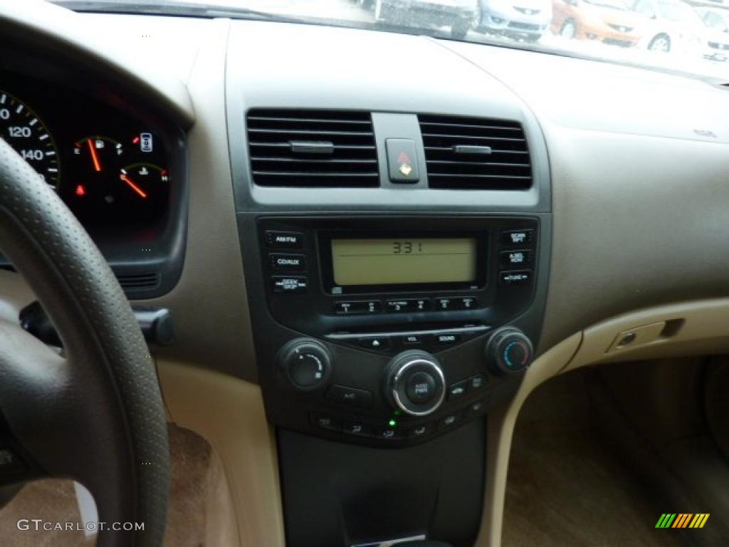 2003 Accord LX Sedan - Desert Mist Metallic / Ivory photo #13