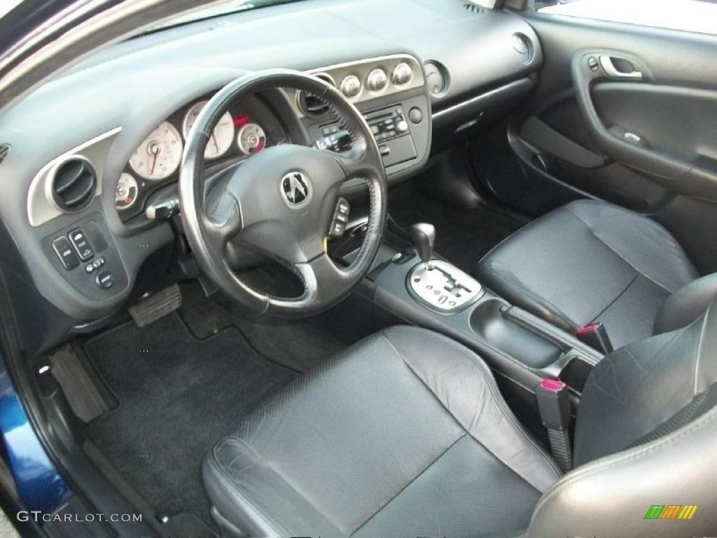 Ebony Interior 2004 Acura RSX Sports Coupe Photo #43948509