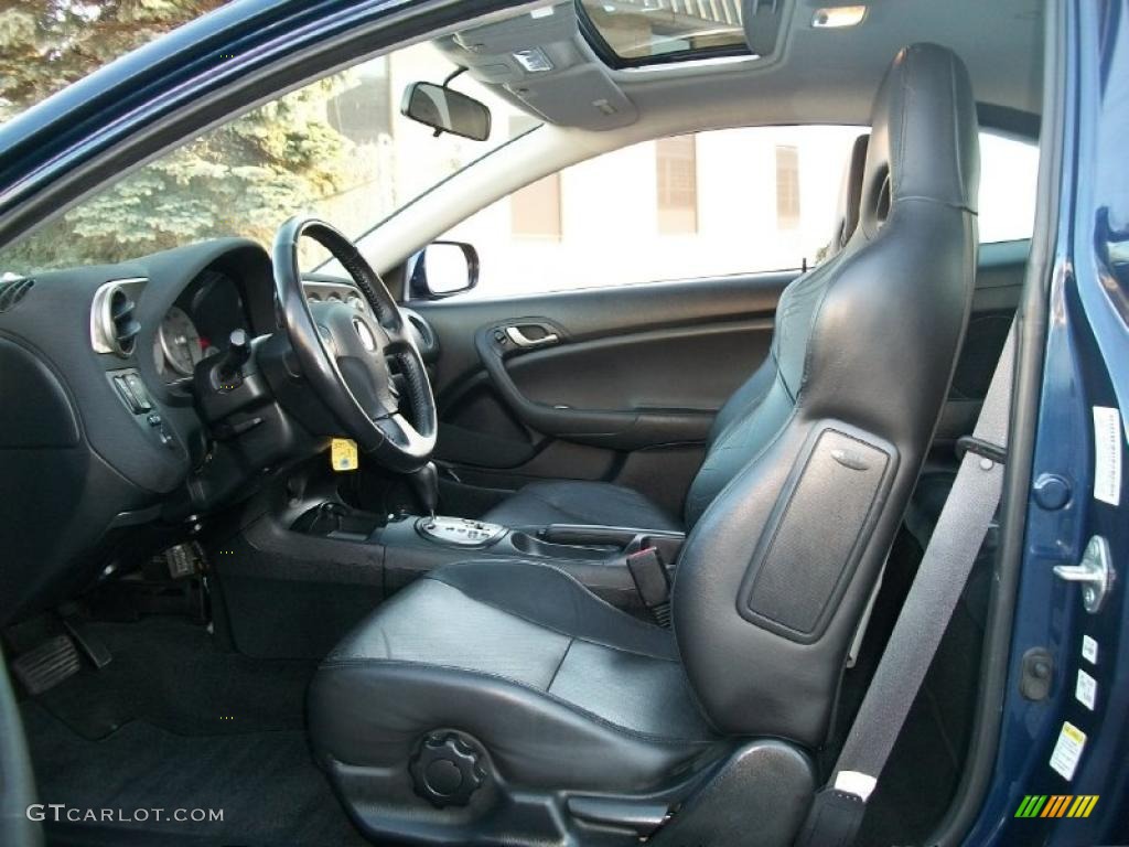 Ebony Interior 2004 Acura RSX Sports Coupe Photo #43948533