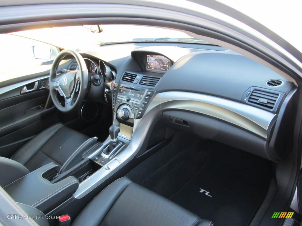 2011 Acura TL 3.7 SH-AWD Technology Taupe Gray Dashboard Photo #43949093