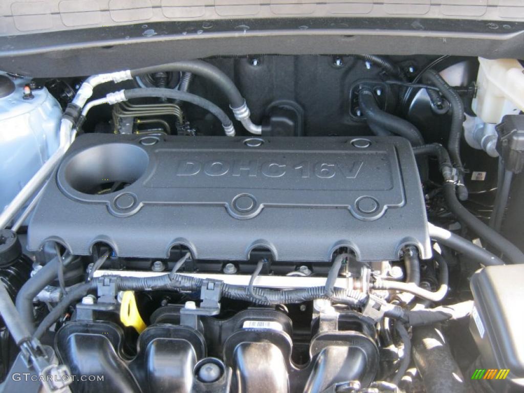 2010 Hyundai Tucson GLS 2.4 Liter DOHC 16-Valve CVVT 4 Cylinder Engine Photo #43950084