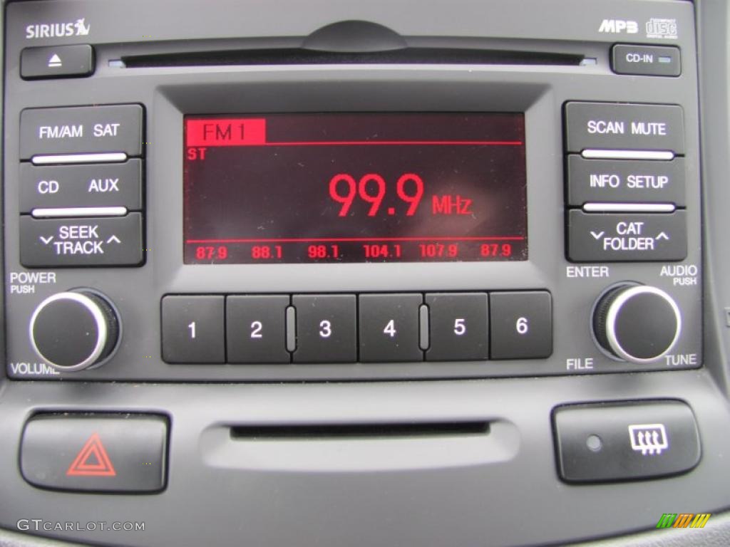 2010 Kia Rio LX Sedan Controls Photo #43954174