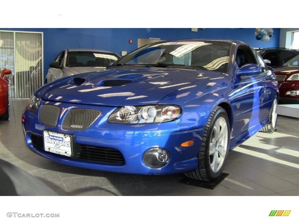 Impulse Blue Metallic Pontiac GTO