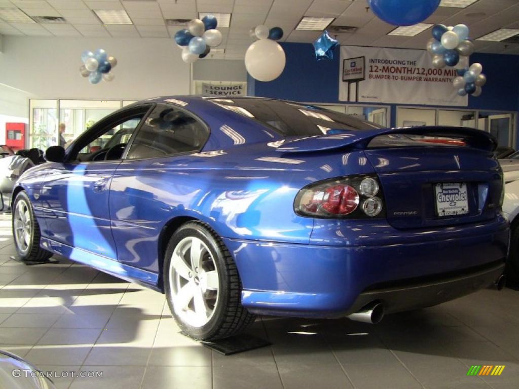 2006 GTO Coupe - Impulse Blue Metallic / Blue photo #3