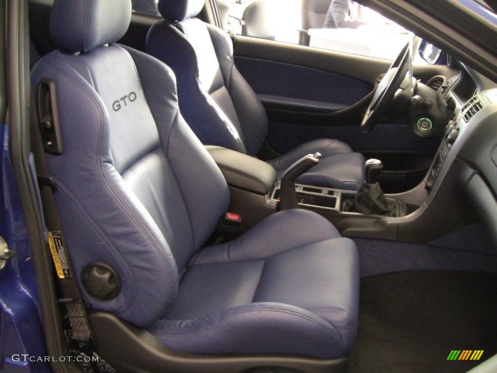 2006 GTO Coupe - Impulse Blue Metallic / Blue photo #8