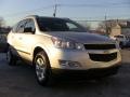 2010 Silver Ice Metallic Chevrolet Traverse LS AWD  photo #3