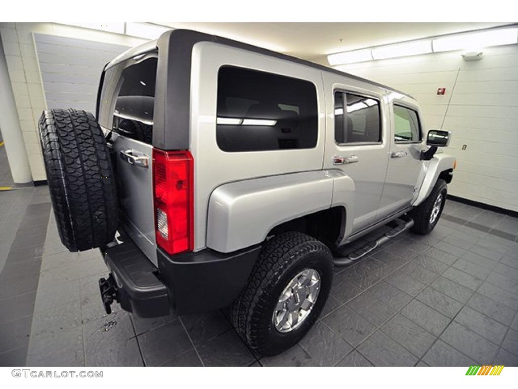 Silver Stone Metallic 2010 Hummer H3 Standard H3 Model Exterior Photo #43959256