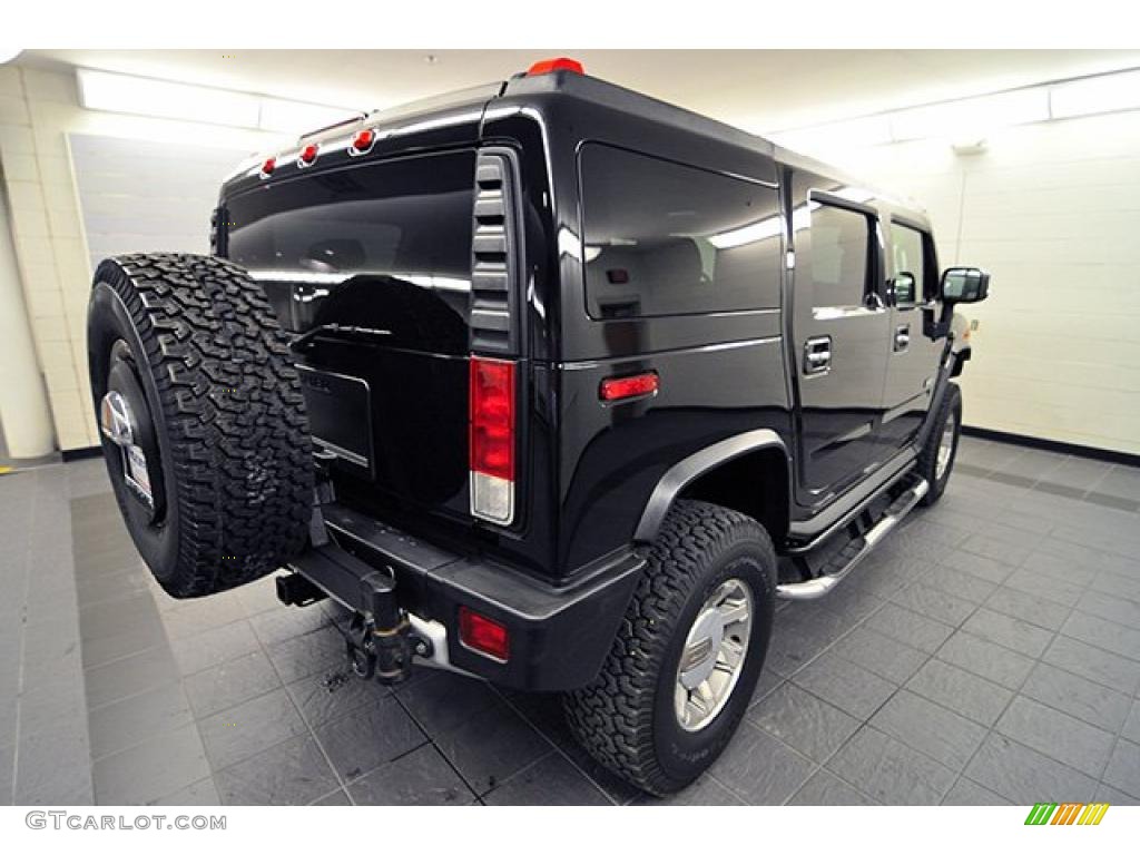 Black 2008 Hummer H2 SUV Exterior Photo #43960596