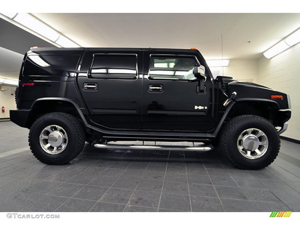 Black 2008 Hummer H2 SUV Exterior Photo #43960608