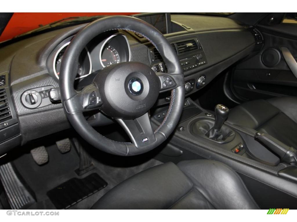 2007 BMW M Coupe Black Dashboard Photo #43961772