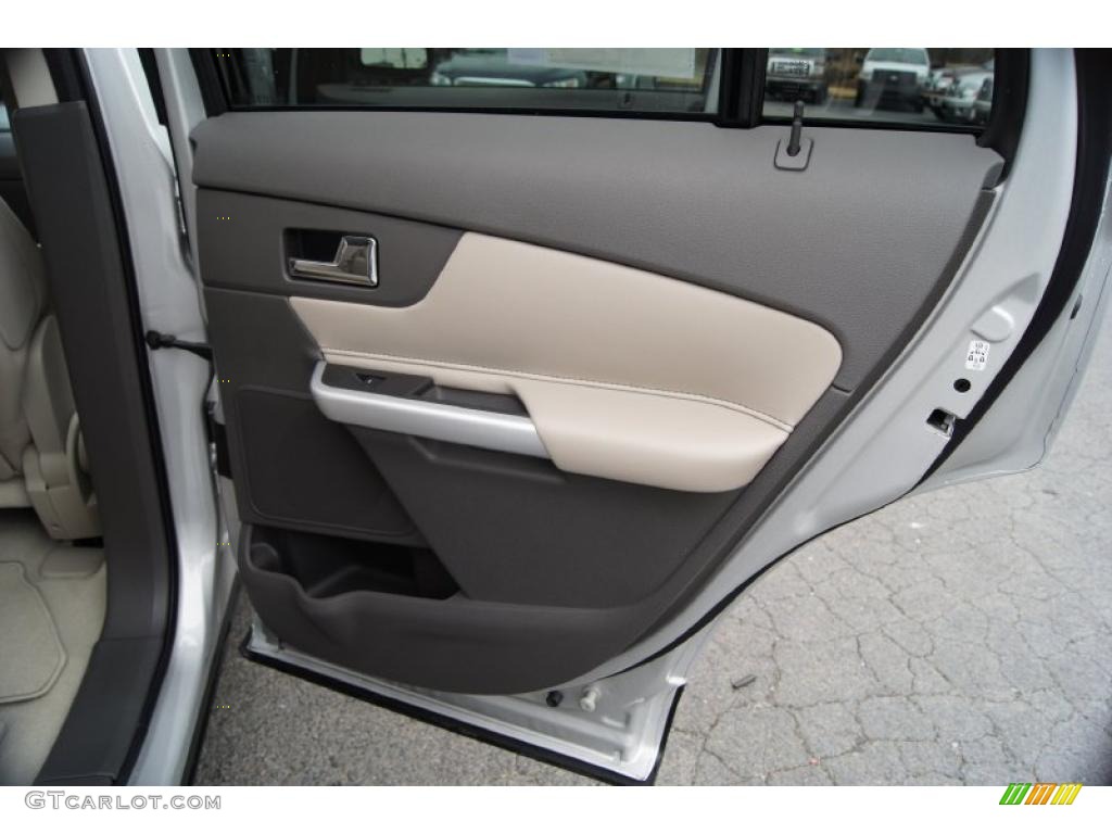 2011 Ford Edge SEL AWD Medium Light Stone Door Panel Photo #43962634