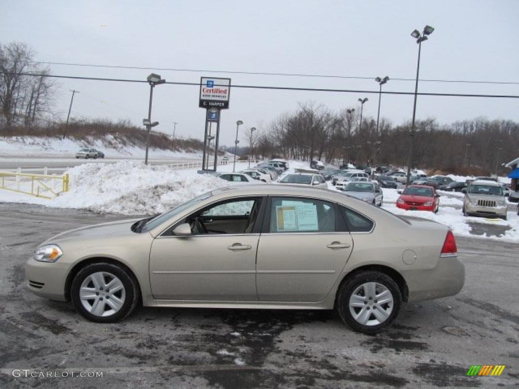 2010 Impala LS - Gold Mist Metallic / Neutral photo #6