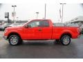 2011 Race Red Ford F150 XLT SuperCab  photo #5