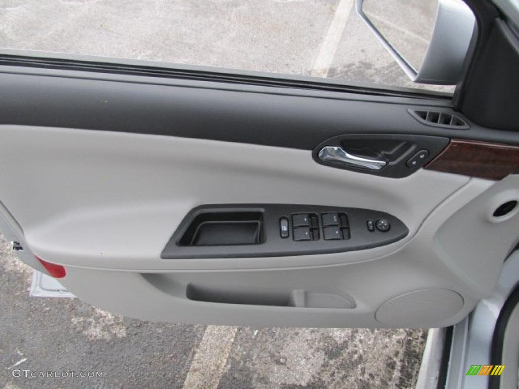 2010 Impala LT - Silver Ice Metallic / Gray photo #11