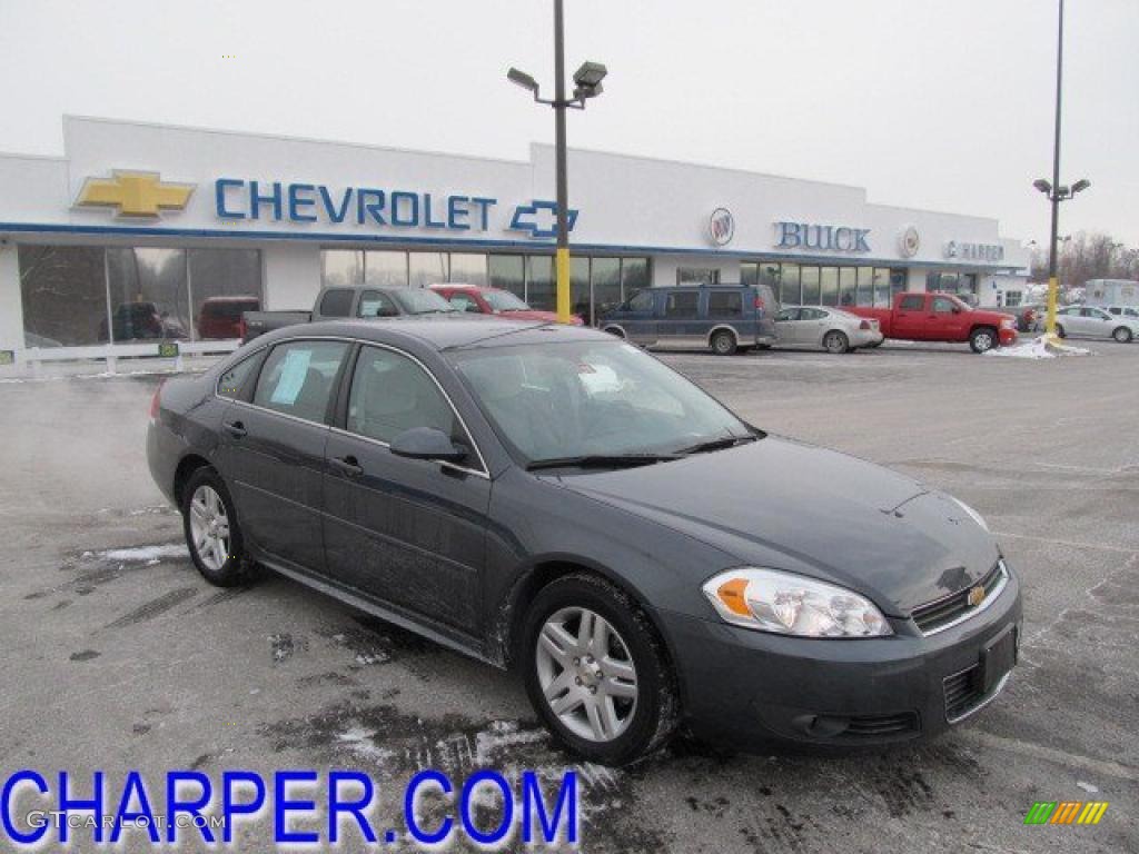 Cyber Gray Metallic Chevrolet Impala