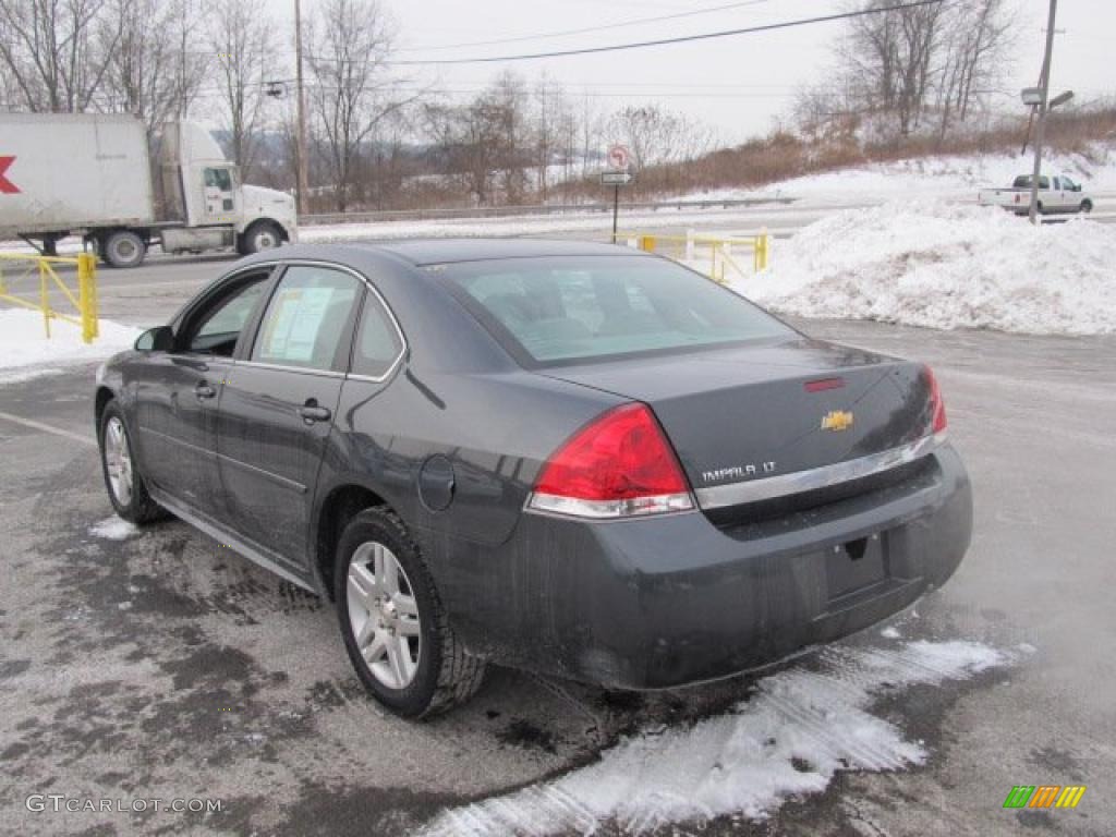 2010 Impala LT - Cyber Gray Metallic / Gray photo #7