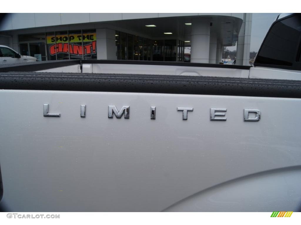 2011 F150 Limited SuperCrew 4x4 - White Platinum Metallic Tri-Coat / Steel Gray/Black photo #22