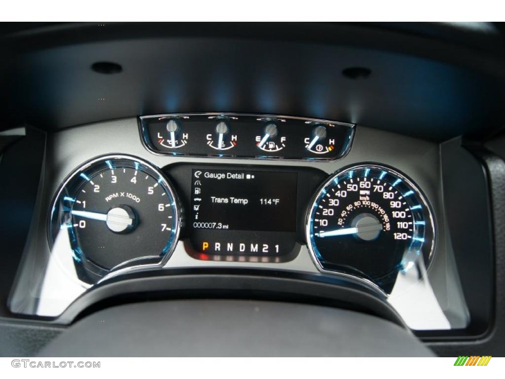 2011 Ford F150 Limited SuperCrew 4x4 Gauges Photo #43966088