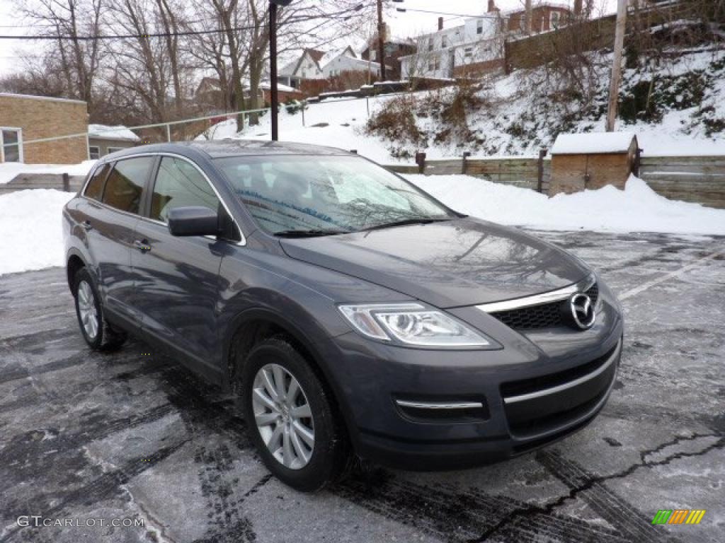 Galaxy Gray Mica 2008 Mazda CX-9 Sport AWD Exterior Photo #43966236