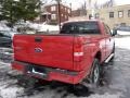 2007 Bright Red Ford F150 STX SuperCab 4x4  photo #4
