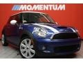 2008 Lightning Blue Metallic Mini Cooper S Hardtop  photo #1