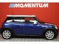 2008 Lightning Blue Metallic Mini Cooper S Hardtop  photo #5