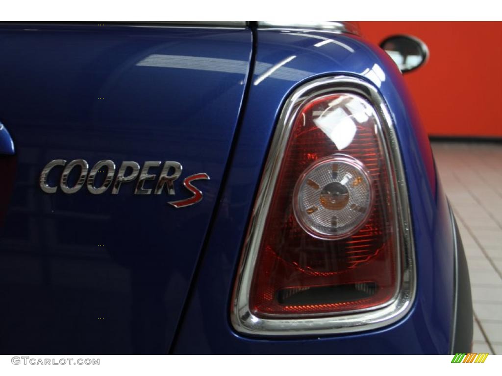 2008 Cooper S Hardtop - Lightning Blue Metallic / Grey/Black photo #15