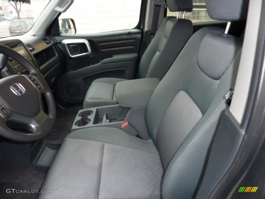 Gray Interior 2008 Honda Ridgeline RTS Photo #43967912