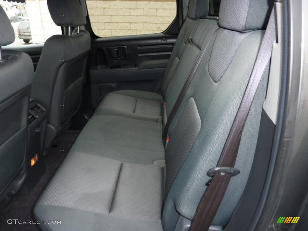 Gray Interior 2008 Honda Ridgeline RTS Photo #43967924