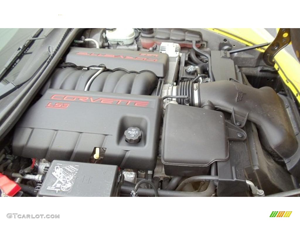 2008 Chevrolet Corvette Coupe 6.2 Liter OHV 16-Valve LS3 V8 Engine Photo #43968818