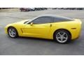 Velocity Yellow 2008 Chevrolet Corvette Coupe Exterior
