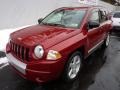 2007 Inferno Red Crystal Pearlcoat Jeep Compass Limited 4x4  photo #10