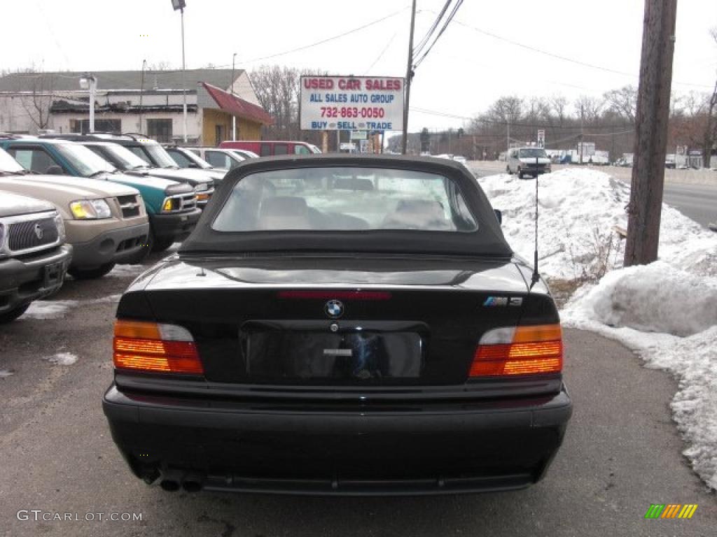 1999 3 Series 328i Convertible - Cosmos Black Metallic / Sand photo #2