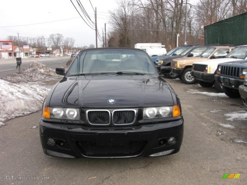 1999 3 Series 328i Convertible - Cosmos Black Metallic / Sand photo #3