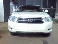 2008 Blizzard White Pearl Toyota Highlander Limited  photo #2