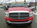 2008 Flame Red Dodge Ram 1500 Big Horn Edition Quad Cab 4x4  photo #8