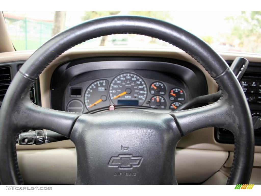 2001 Suburban 1500 LT 4x4 - Light Pewter Metallic / Tan photo #67