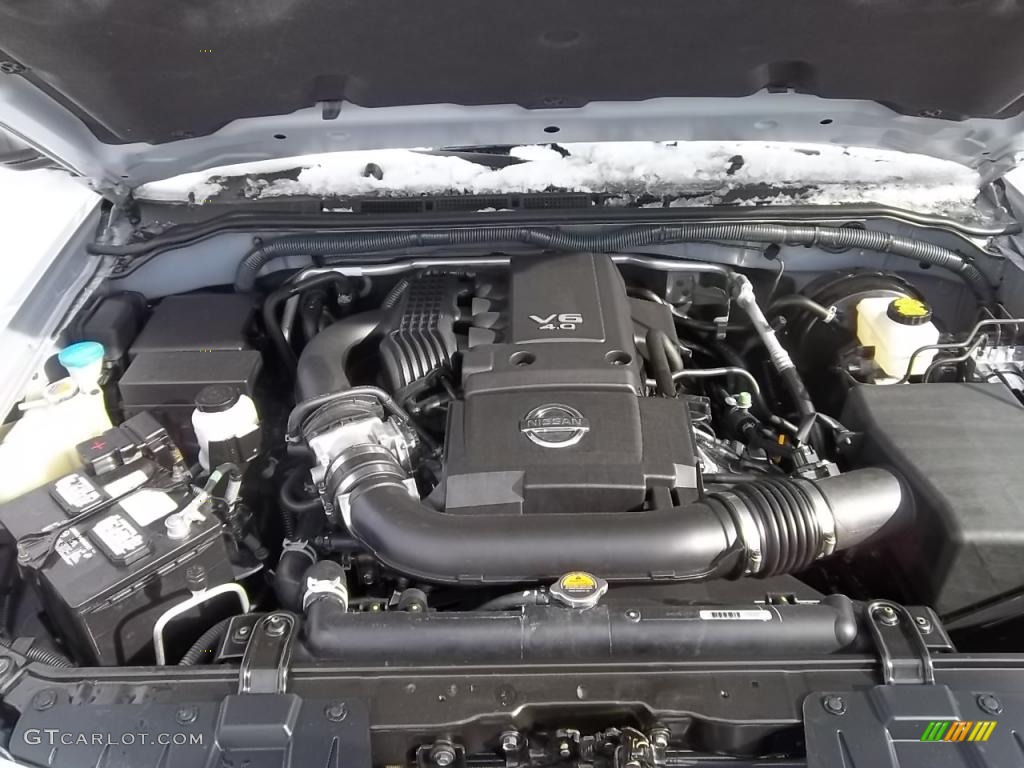 2011 Nissan Frontier SV Crew Cab 4x4 4.0 Liter DOHC 24-Valve CVTCS V6 Engine Photo #43984672