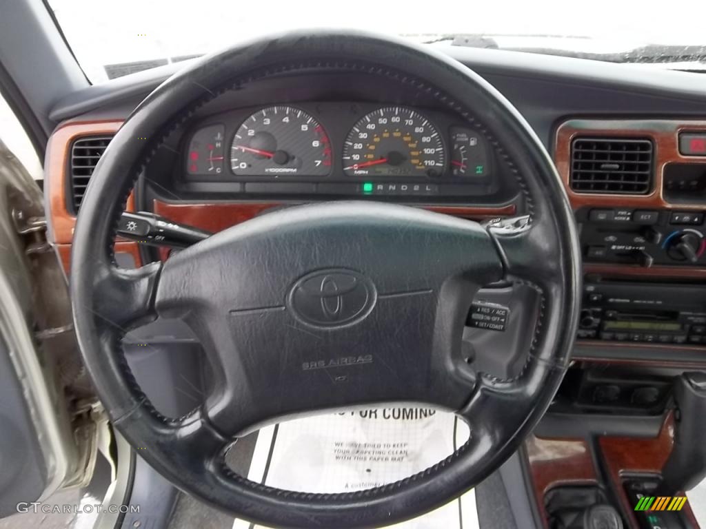 1999 Toyota 4Runner SR5 4x4 Gray Steering Wheel Photo #43985656