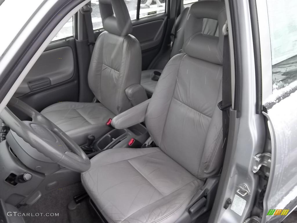 Medium Gray Interior 2002 Chevrolet Tracker ZR2 4WD Hard Top Photo #43987228