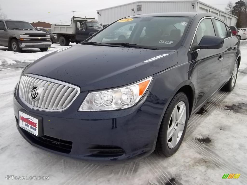 Midnight Blue Metallic 2010 Buick LaCrosse CX Exterior Photo #43987696