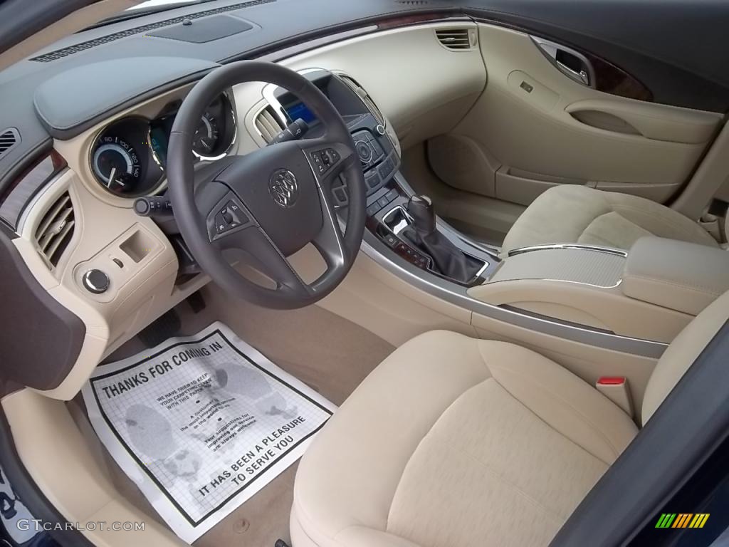 Cocoa/Light Cashmere Interior 2010 Buick LaCrosse CX Photo #43987732
