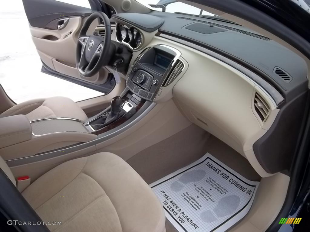 2010 Buick LaCrosse CX Cocoa/Light Cashmere Dashboard Photo #43987756