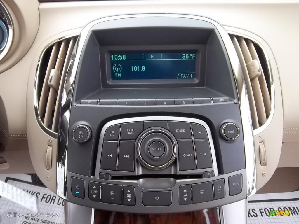 2010 Buick LaCrosse CX Controls Photo #43987788