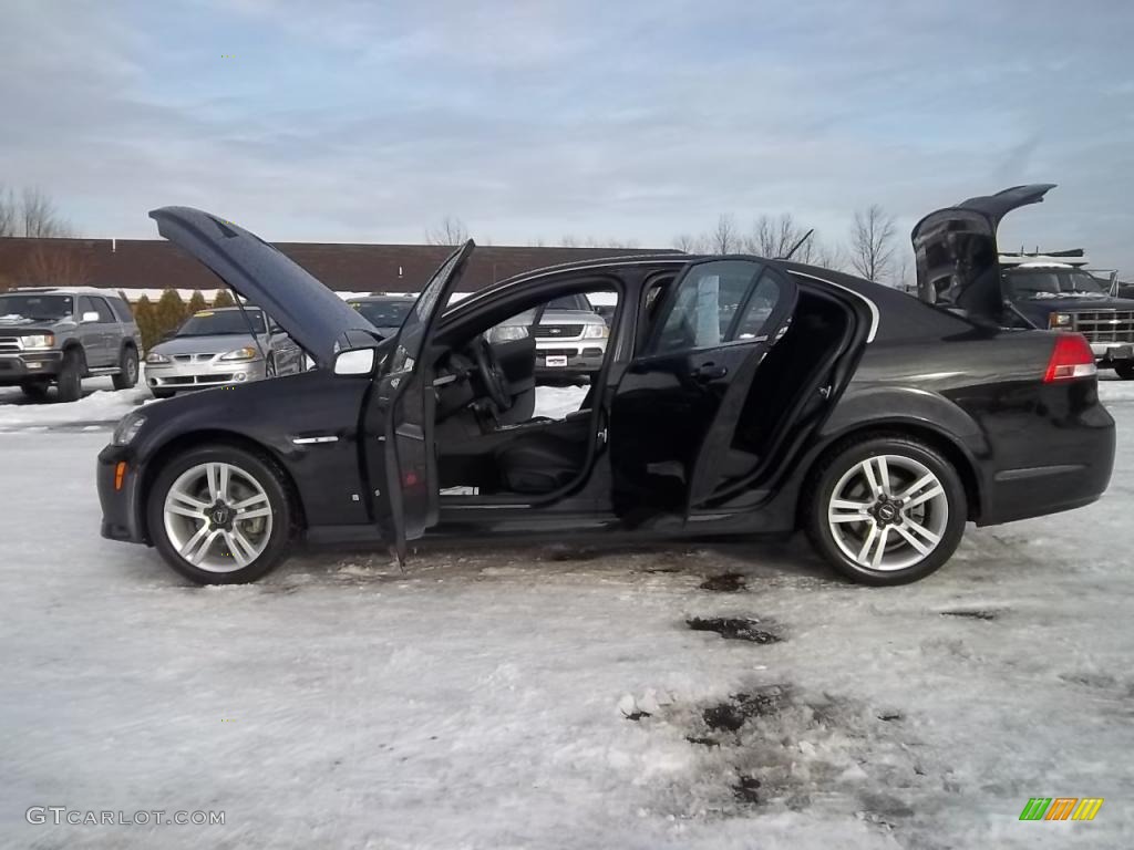 2009 G8 Sedan - Panther Black / Onyx photo #1