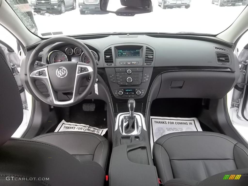2011 Buick Regal CXL Ebony Dashboard Photo #43988932