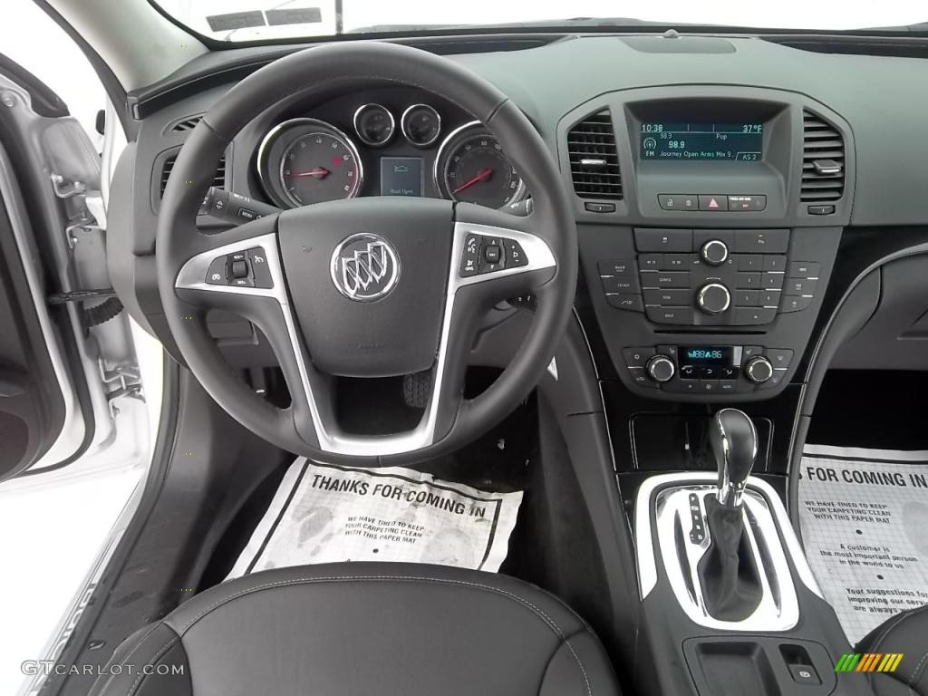 2011 Buick Regal CXL Ebony Dashboard Photo #43988936